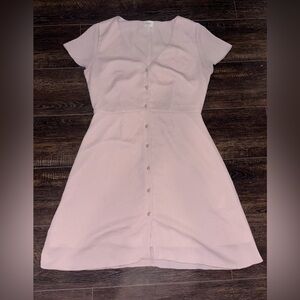 Nazaire Wilfred Soft Pink Mini Dress